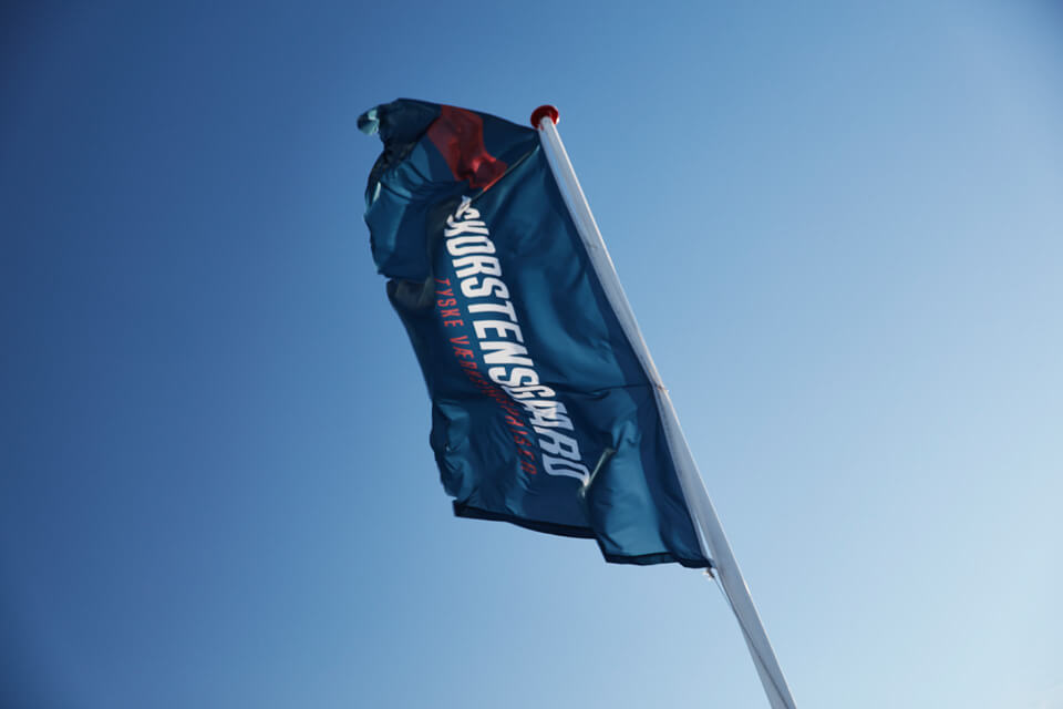 Skorstensgaard flag